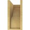 Ekena Millwork 7"W x 14"D x 14"H Classic Garner Rough Cedar Woodgrain TimberThane Corbel, Primed Tan CORUR07X14X14GARRCPR - alternate 2